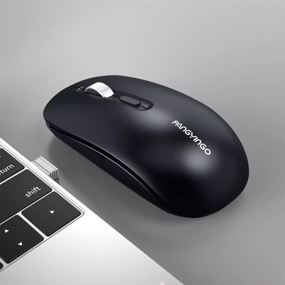 Pangyingo Rechargeable Wireless Mouse, 1600 DPI
