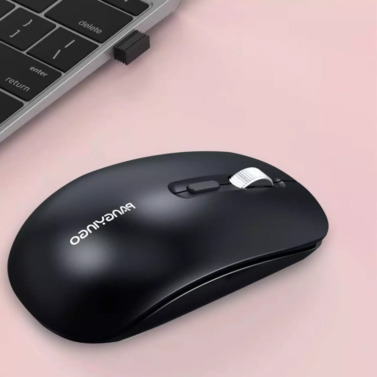 Pangyingo Rechargeable Wireless Mouse, 1600 DPI