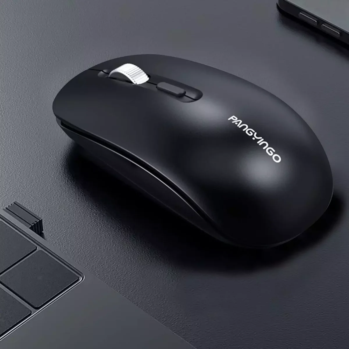 Pangyingo Rechargeable Wireless Mouse, 1600 DPI