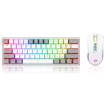 Redragon S131 Dynamic Gaming Duo Mechanical Keyboard K617 Red Switch RGB + Gaming Mouse M711 Optical sensor 12,400 DPI