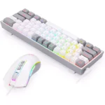 Redragon S131 Dynamic Gaming Duo Mechanical Keyboard K617 Red Switch RGB + Gaming Mouse M711 Optical sensor 12,400 DPI