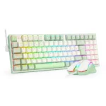 Redragon S134 Combo Ultimate Gaming Rig 94% Mechanical Keyboard RGB Brown Switch, Mouse 7200 DPI Optical Sensor