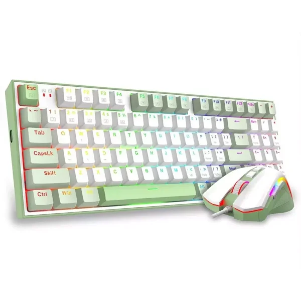 Redragon S134 Combo Ultimate Gaming Rig 94% Mechanical Keyboard RGB Brown Switch, Mouse 7200 DPI Optical Sensor (3)