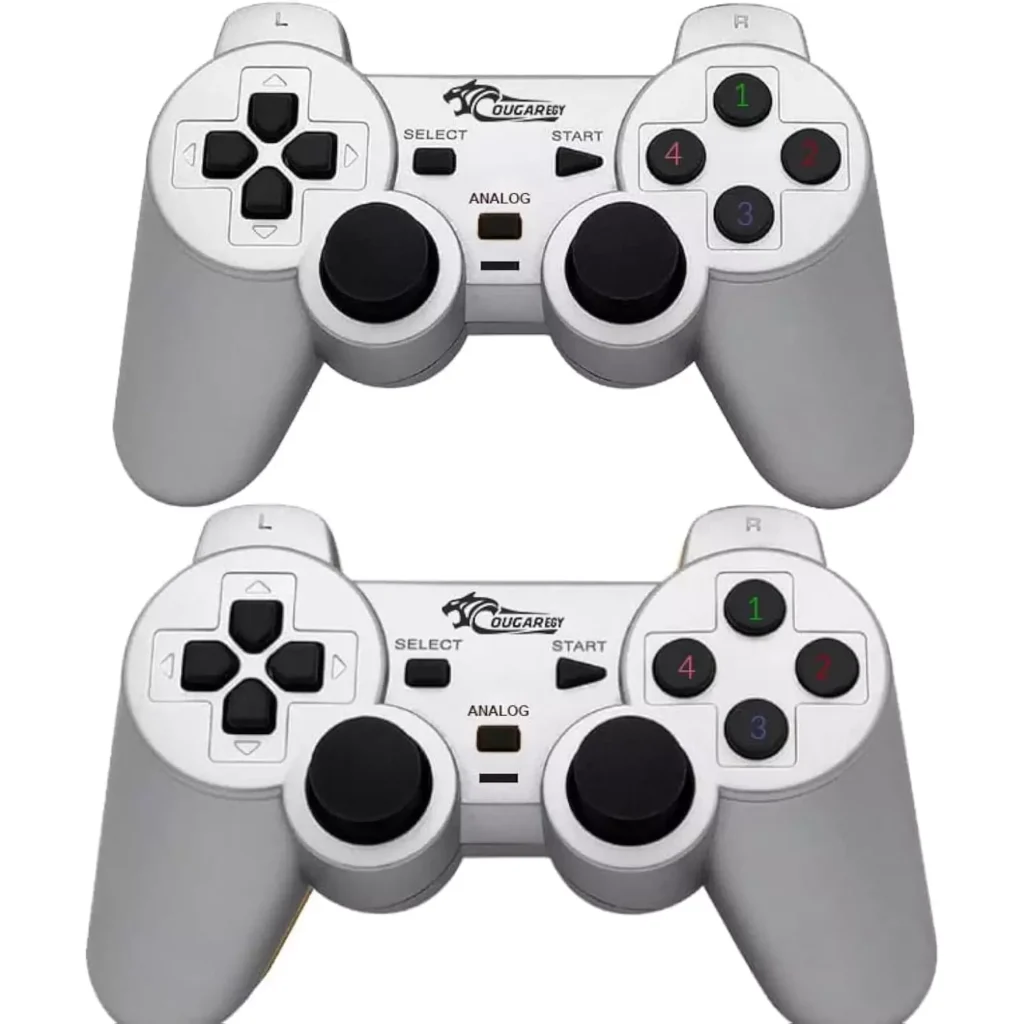 COUGAREGY 2082 Dual Gamepad (White)