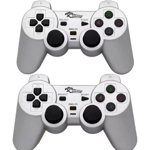 COUGAREGY 2082 Dual Gamepad (White)