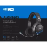 Altec Lansing ALGH9603 Gaming Headset - Mesh Earcups - Blue LED Braided Cable