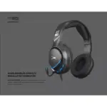 Altec Lansing ALGH9603 Gaming Headset - Mesh Earcups - Blue LED Braided Cable