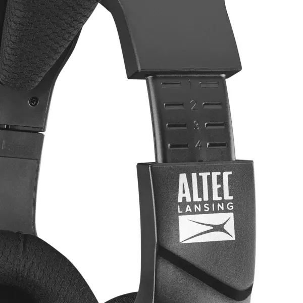 Altec Lansing ALGH9603 Gaming Headset - Mesh Earcups - Blue LED Braided Cable