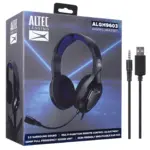 Altec Lansing ALGH9603 Gaming Headset - Mesh Earcups - Blue LED Braided Cable
