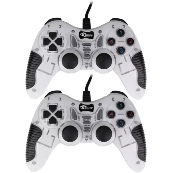 COUGAREGY 9012 USB Dual Gamepad Turbo Controller with Vibration Function