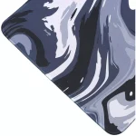 Fluid Pattern Black Grey Gaming Mouse Pad - Extended Size 90 x 40 CM