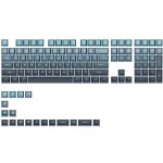 Skyloong GK7 PBT Translucent Keycaps Compatible with 600% Keyboard Layout (Gradient Blue)