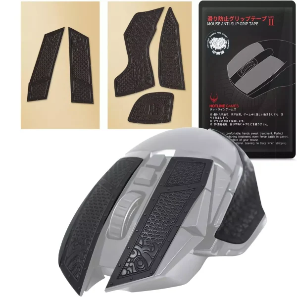 HOTLINEGAMES Armour Series Anti-Slip Grip Tape For (G502 Wired G502 Wireless)
