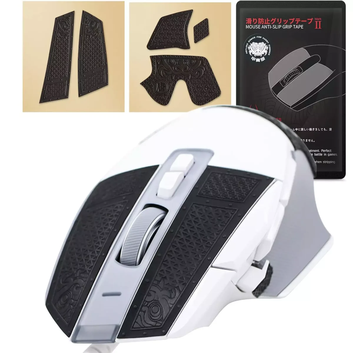 HOTLINEGAMES Armour Series Anti-Slip Grip Tape For (G502 X Wired G502 X Wireless)