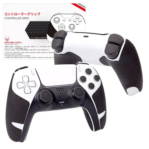 HOTLINEGAMES Armour Series Anti-Slip Grip Tape For (PS5 Dualsense Controller)