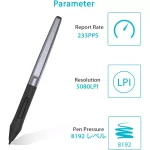 HUION PW100 Battery-Free Stylus for Huion Inspiroy H640P H950P H1060P H610Pro V2 HS610 HS64 H420X H580X H610X Graphics Tablet
