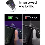 Lisen USB C 90 Degree Adapter Right Angle Steam Deck Accessory USB-C Male 3.2 Gen 2/20Gbps