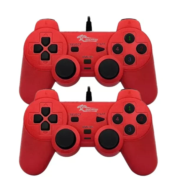 COUGAREGY 2082 USB Dual Gamepad (Red)