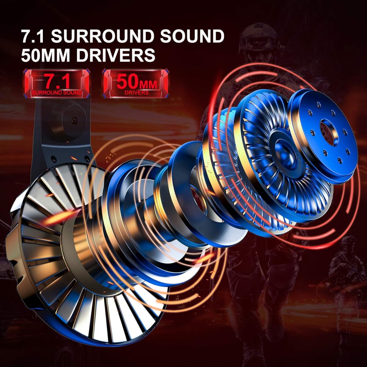 PHOINIKAS H4 Gaming Headset