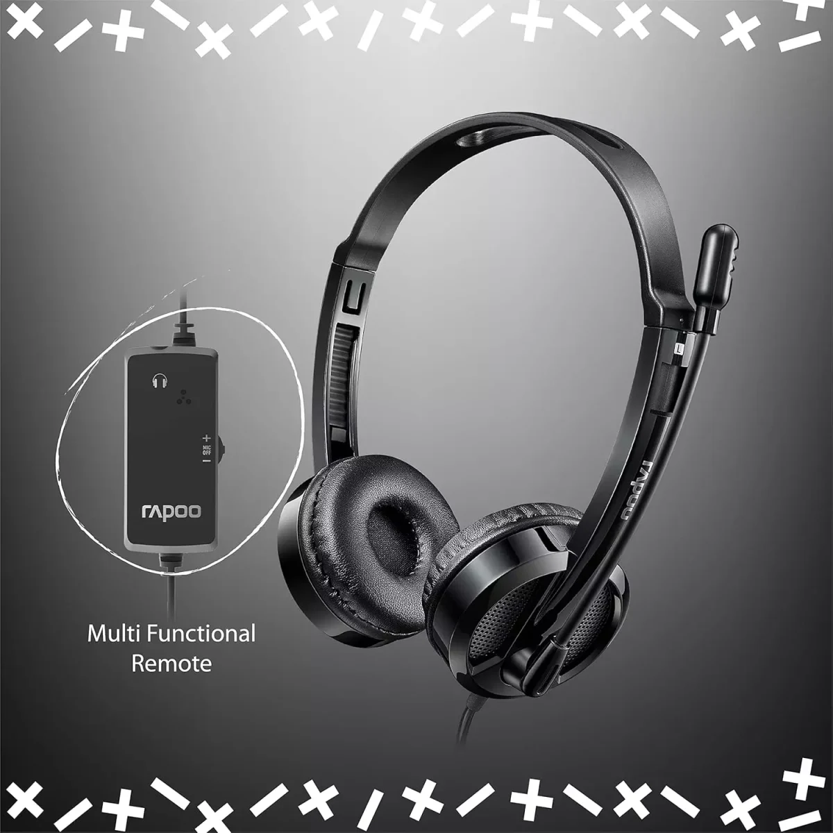 RAPOO H120 USB Stereo Business Headset