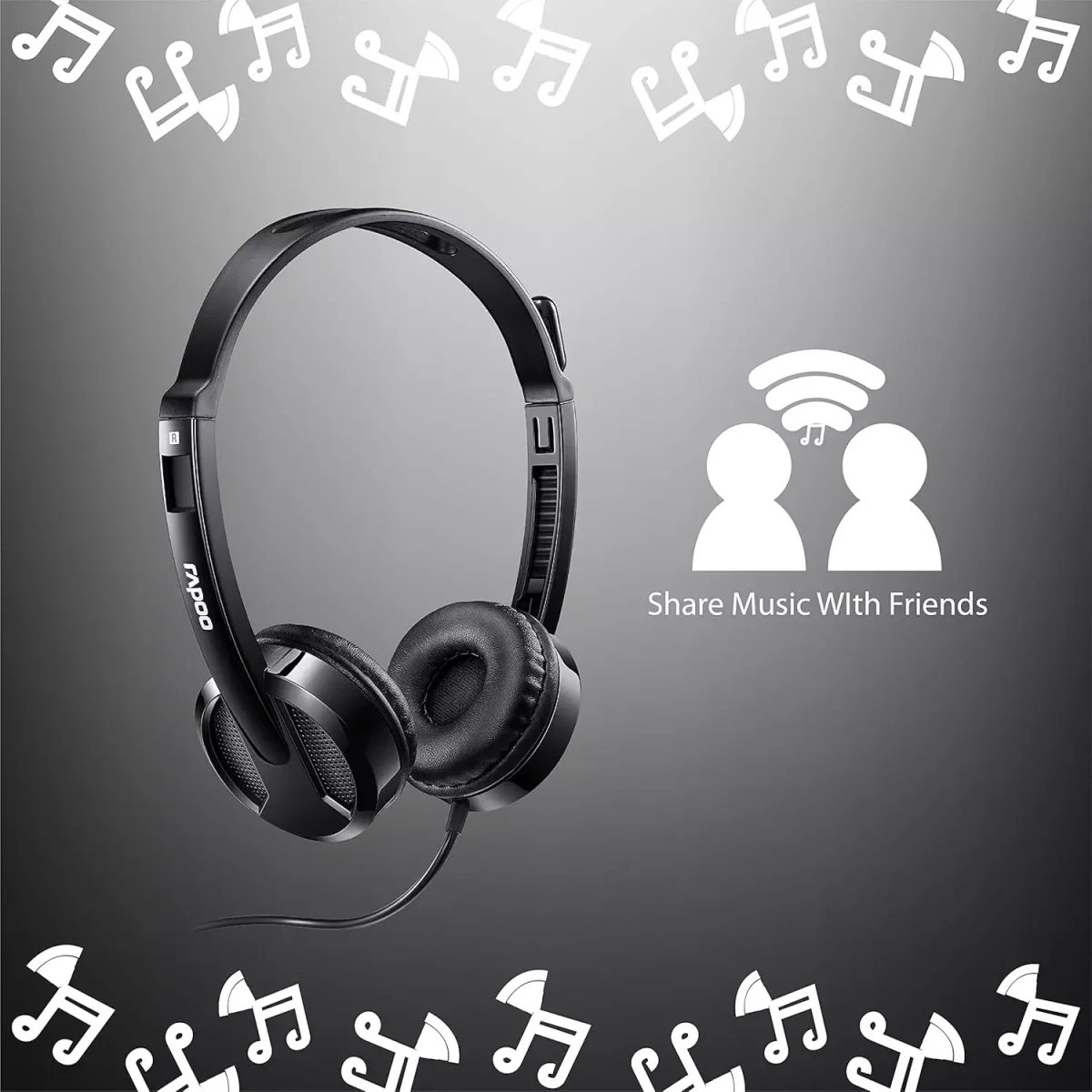 RAPOO H120 USB Stereo Business Headset