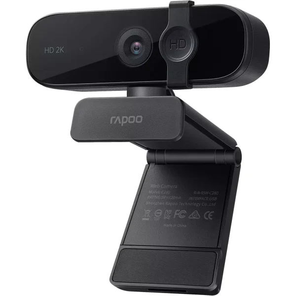 Rapoo C280 Webcam 1440P 2K - Built-in Microphone