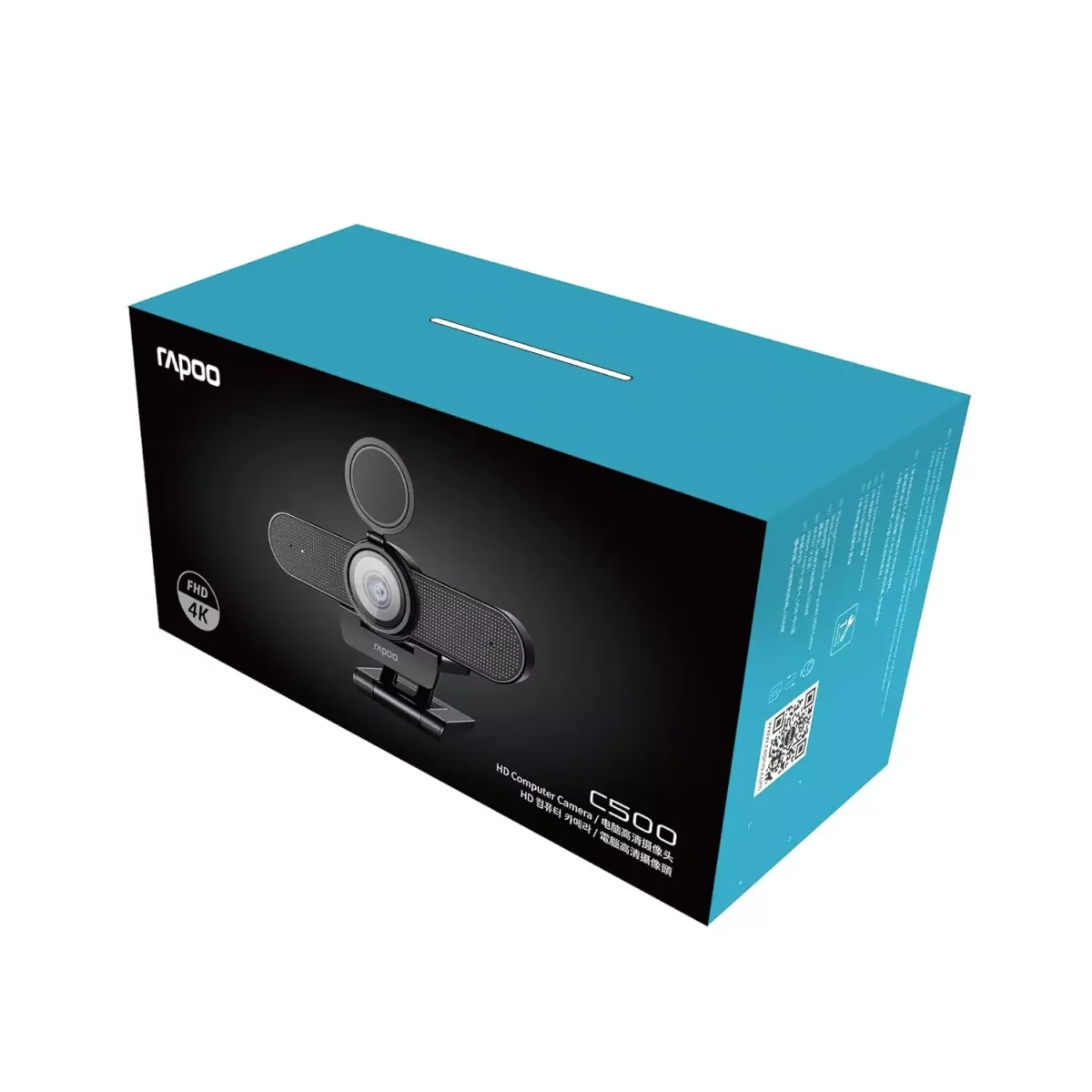 Rapoo C500 Webcam 2160P 4K - Built-in Microphone