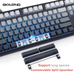 Skyloong GK104 Pro Wired Gaming Mechanical Keyboard - KTT Rose Pink Switches - Upper Twilight Keycaps