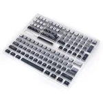 Skyloong GK7 PBT Translucent Keycaps Compatible with 60%65%75%80%96%100% Keyboard Layout (Twilight)