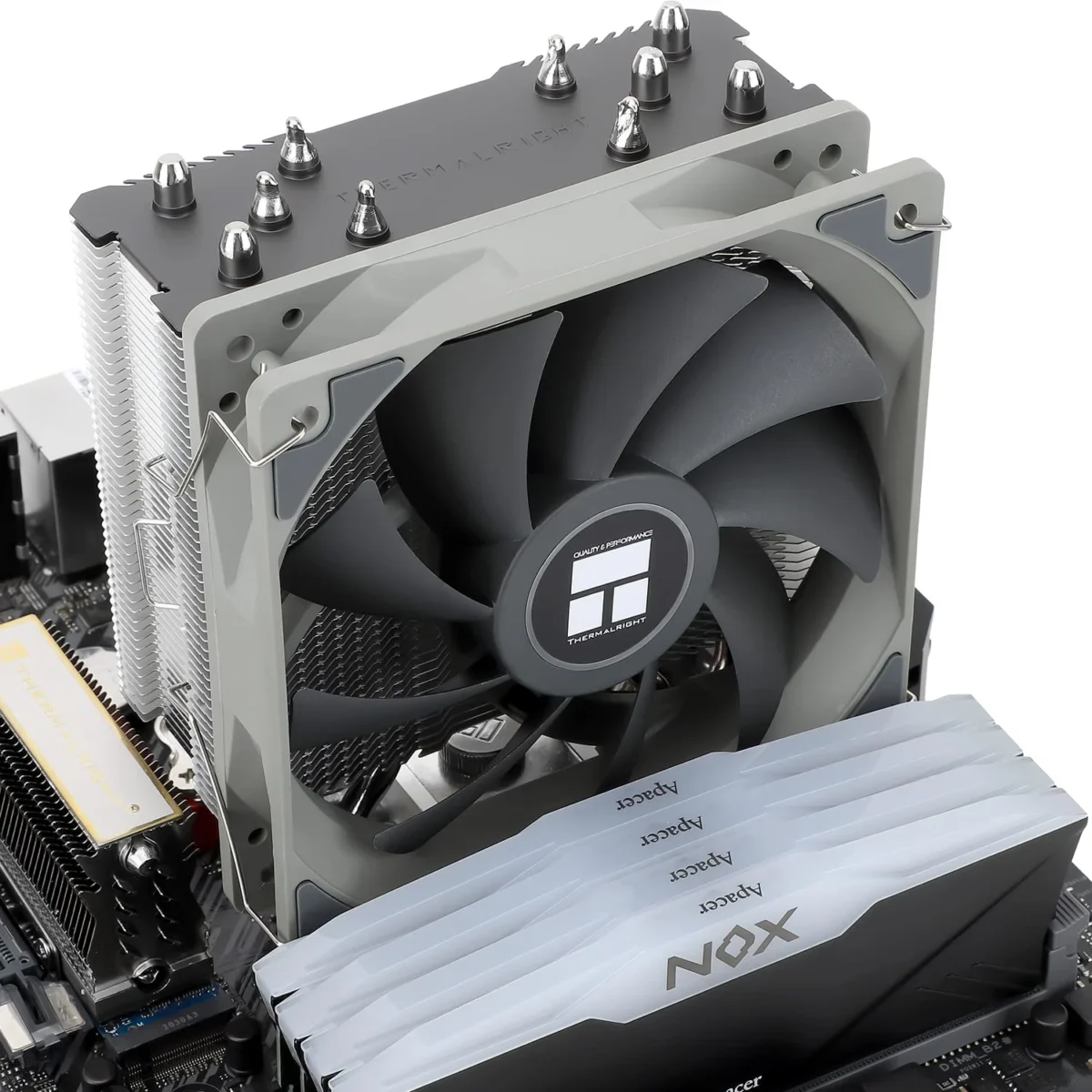 Thermalright AK120 SE Assassin King 120 ARGB CPU Air Cooler, 5 Heatpipes, AMD AM4/AM5/Intel LGA1700/1150/1151/1200