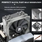 Thermalright AK120 SE Assassin King 120 ARGB CPU Air Cooler, 5 Heatpipes, AMD AM4/AM5/Intel LGA1700/1150/1151/1200