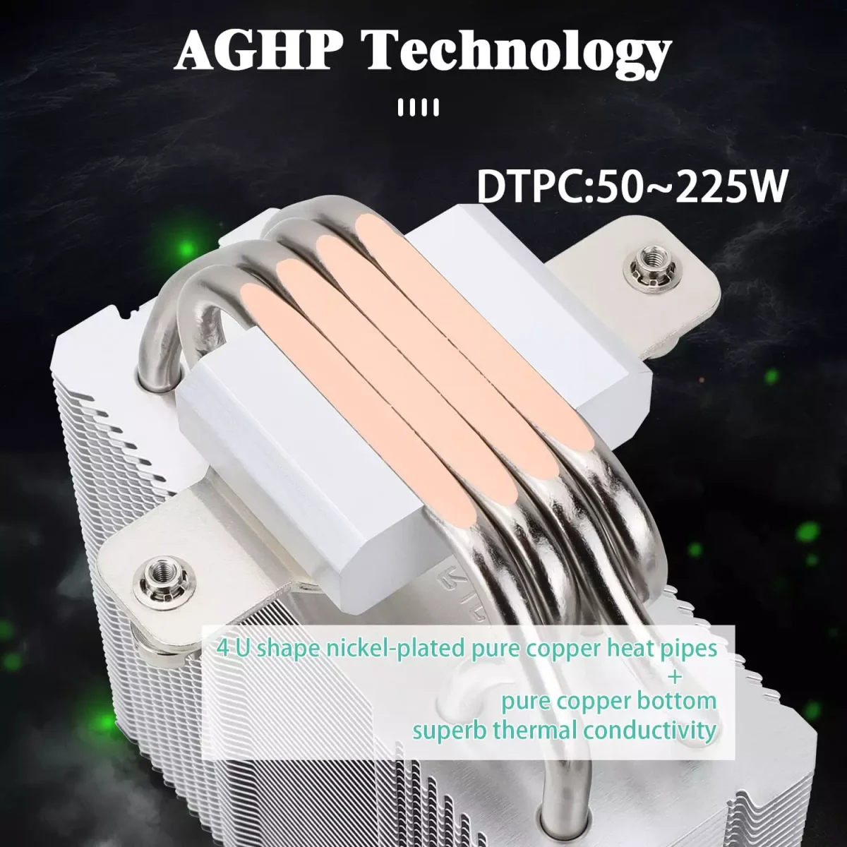 Thermalright Assassin X 120 REFINED SE CPU Air Cooler, 4 Heat Pipes, AMD AM4AM5 Intel 1700115011511200, LGA1700