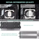 Thermalright Assassin X 120 REFINED SE CPU Air Cooler, 4 Heat Pipes, AMD AM4AM5 Intel 1700115011511200, LGA1700