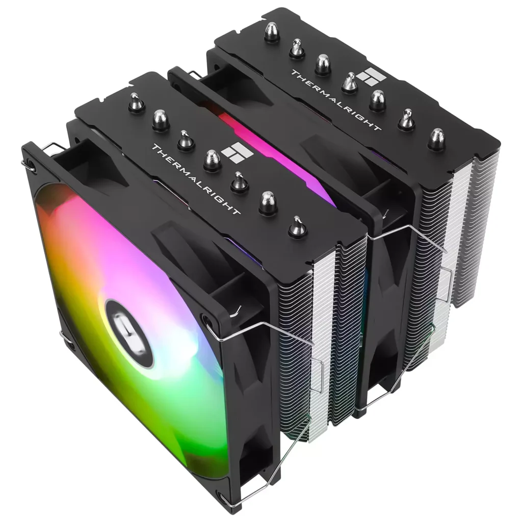 Thermalright Phantom Spirit 120SE ARGB CPU Cooler Double Towers, 7 Heat Pipes, Double PWM Fans, Intel 1700/1200/1150/1151&AMD:AM4/AM5
