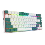 Redragon K678 Pro Singed 82% Wireless RGB Mechanical Keyboard, BT/2.4Ghz/Wired 3-Mode Red Switch