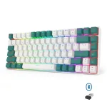 Redragon K678 Pro Singed 82% Wireless RGB Mechanical Keyboard, BT/2.4Ghz/Wired 3-Mode Red Switch