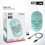 Altec Lansing ALBM7422 Wireless Rechargable Mouse - Optical Sensor 1600 DPI - 6 Buttons