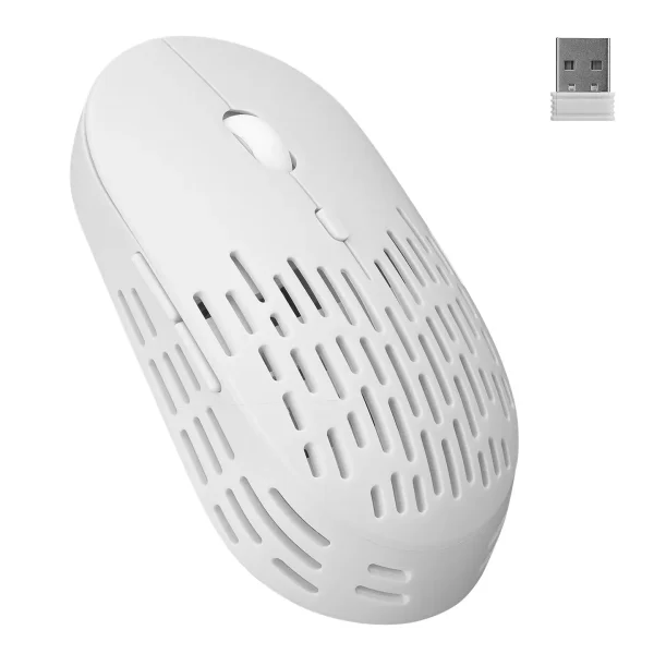 Altec Lansing ALBM7422 Wireless Rechargable Mouse - Optical Sensor 1600 DPI - 6 Buttons