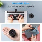 EMEET C950 FHD 1080P Ultra Compact Webcam with Noise-Canceling Mic & Physical Privacy Cover , Auto Light Correction, 70°View