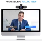 EMEET C960 1080P Webcam with 2 Noise Reduction Microphone, 90°FOV, with Privacy Cover