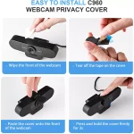 EMEET C960 1080P Webcam with 2 Noise Reduction Microphone, 90°FOV, with Privacy Cover