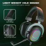 FIFINE H6 AmpliGame USB Gaming Headset - 7.1 Surround Sound with EQ Mode