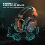 FIFINE H6 AmpliGame USB Gaming Headset - 7.1 Surround Sound with EQ Mode