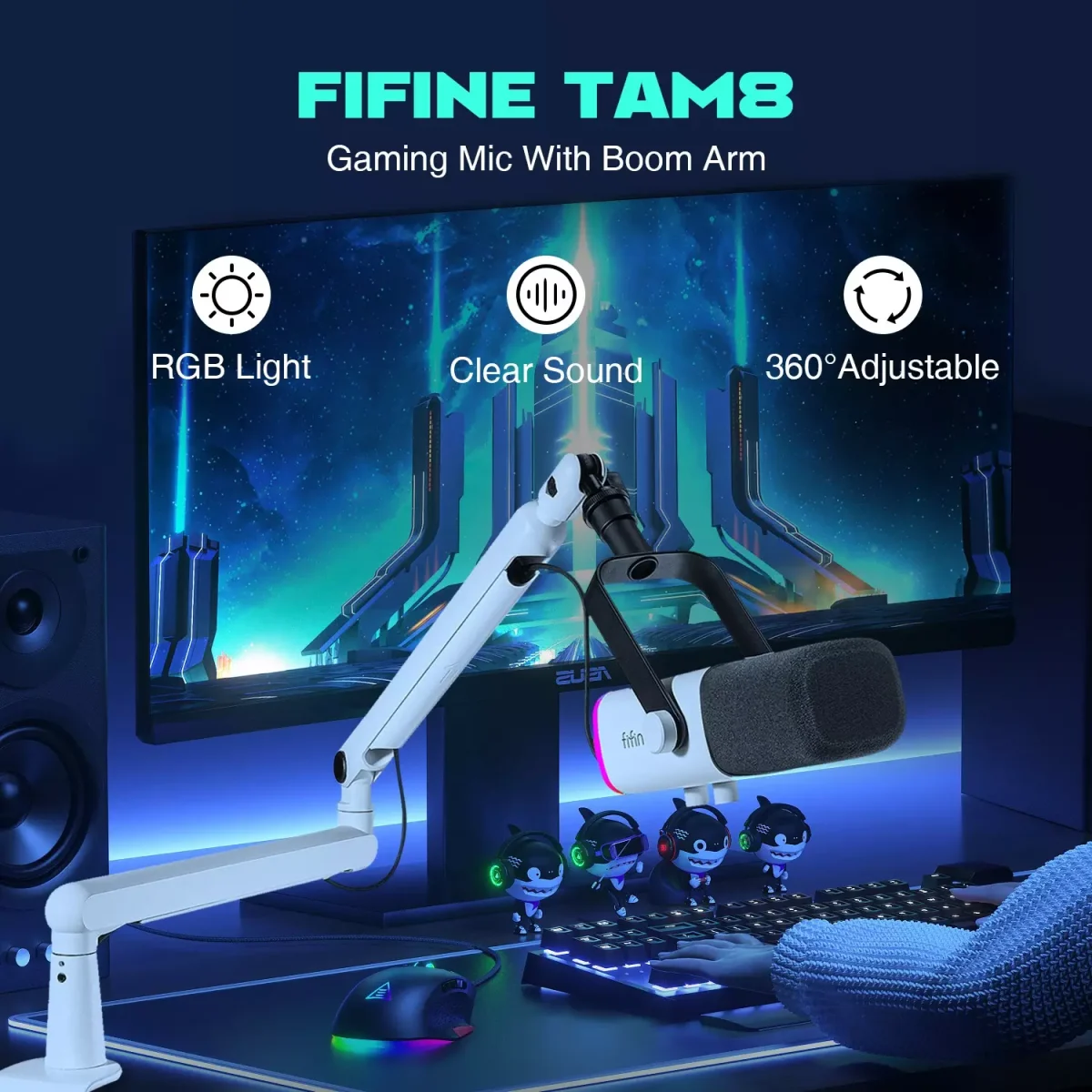 FIFINE TAM8W AmpliGame