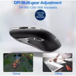 Philips M525 Rechargeable Wireless Mouse - Optical Sensor 1600 DPI - Silent Clicks