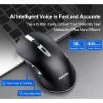 Philips M525 Rechargeable Wireless Mouse - Optical Sensor 1600 DPI - Silent Clicks