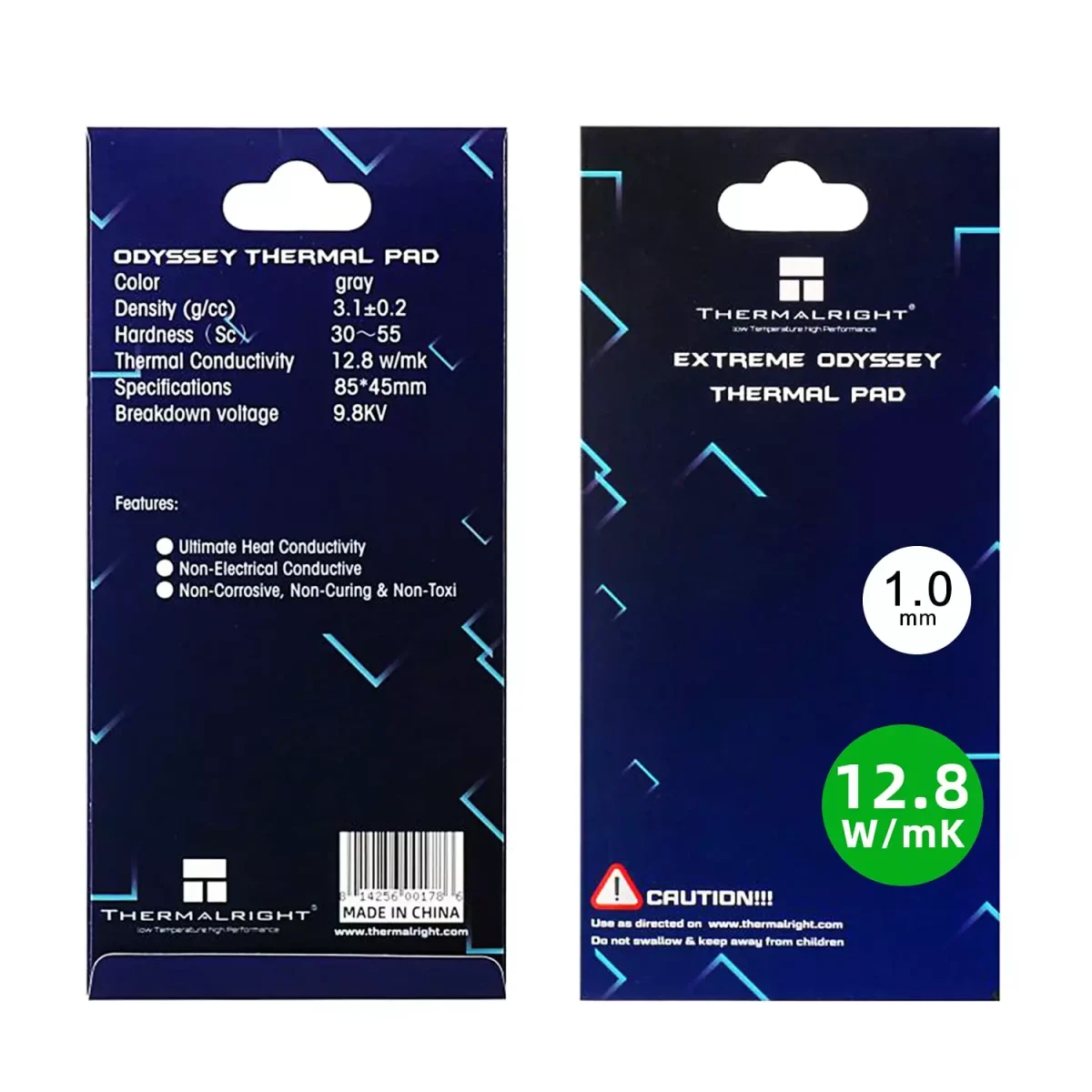 Thermalright Extreme Odyssey Thermal Pad 1mm 12.8 W/mK, 85x45x1mm