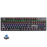 XTRIKE ME GK918 Gaming Mechanical Keyboard - Blue Switches - Rainbow LED Lighting