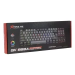 XTRIKE ME GK989A Gaming Mechanical Keyboard - Red Switches - Rainbow LED Lighting
