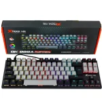 XTRIKE ME GK989A Gaming Mechanical Keyboard - Red Switches - Rainbow LED Lighting